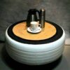 Handmade Tyre Ottoman