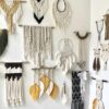 Macrame Beaded Wall Hanging