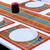 Handmade Table Mat Set – Centre Mat and 6 Side Mats