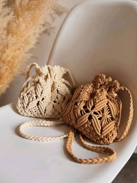 IMG-20261011-WA0008 Handmade Macrame Handbag-Artisan Woven Fashion Bag