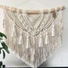 Macrame Beaded Wall Hanging