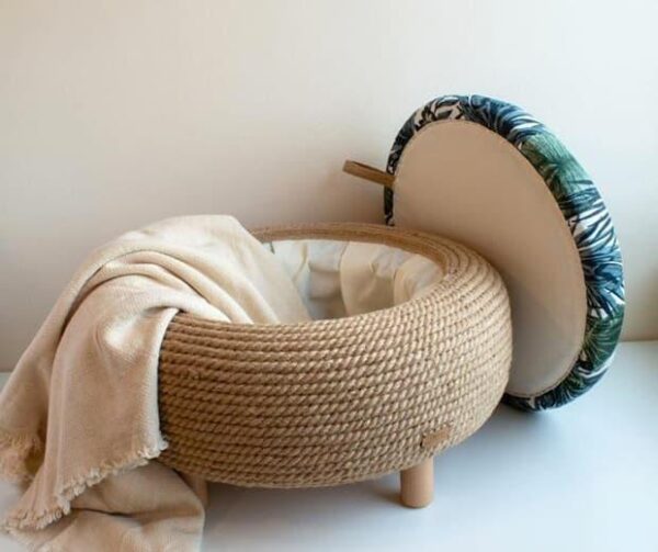 Tyre Storage Stool – Functional Handmade Home Furniture