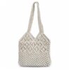 macrame hand bag Handmade Macrame Handbag-Artisan Woven Fashion Bag